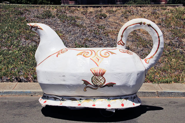 Rolling Teapot Art Car